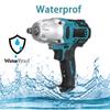 1000N.M High Torque Brushless Cordless Electric Impact Wrench 588VF Rechargeable Wrench Power Tools With 22980mAh Battery