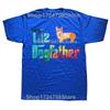 Funny The Dogfather T Shirts Summer Style Graphic Cotton Streetwear Short Sleeve Corgi Lovers Dad Gifts Tshirt Mens Clothing