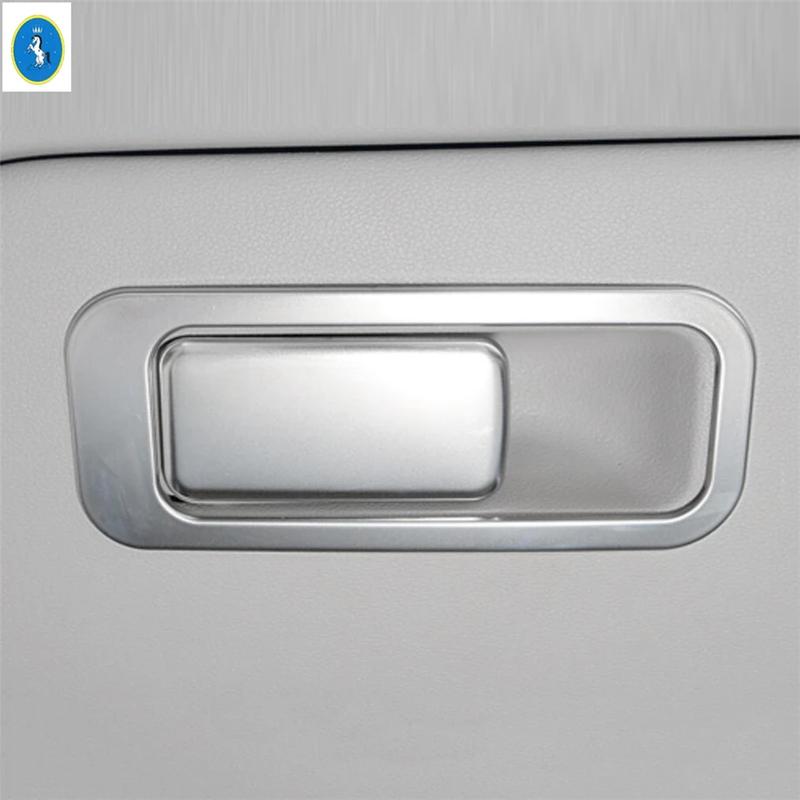 Stříbrný kryt schránky na rukavice s flitry / Kryt spínače světlometů / Kryt vnitřního madla dveří Příslušenství pro Hyundai Tucson NX4 -