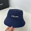 Cotton Letter Embroidered Fisherman Hat With Sun Protection For Women And Men Summer 2024