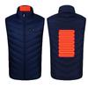 Men's And Women's Fashion Casual Warm Heated Solid Jacket Vests