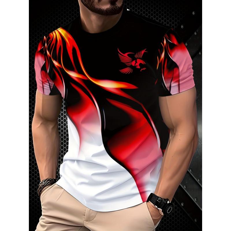 Men s breathable casual T-shirt suitable for outdoor casual wear S
