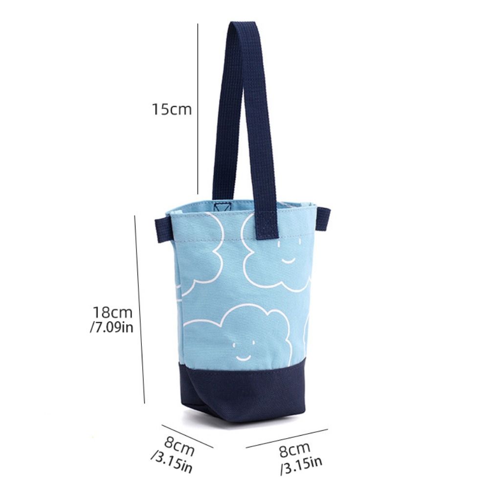 Printed Water Bottle Cover Water Bottle Holder Small Storage Bag Fashionable Crossbody Bag Hiking
