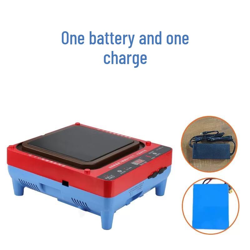 ZISIZ Portable Smokeless Cordless Electric Grill