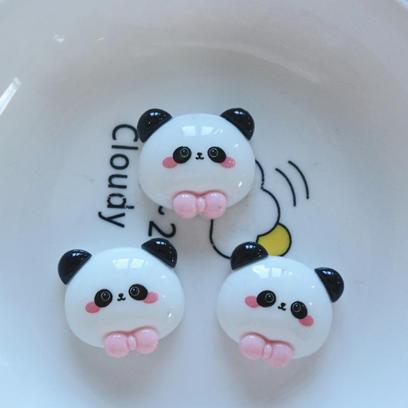 10 Pcs New Cute Bright Surface Cartoon Little Bear Rabbit Penguin Resin Scrapbook Diy Jewelry Wedding Hairpin Accessories A75