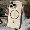 Ultra Thin Transparent Wireless Charge Magsafe Phone Case for iPhone 12 13 14 15 16 Pro Max Plus Magnetic Hard PC Clear Cover