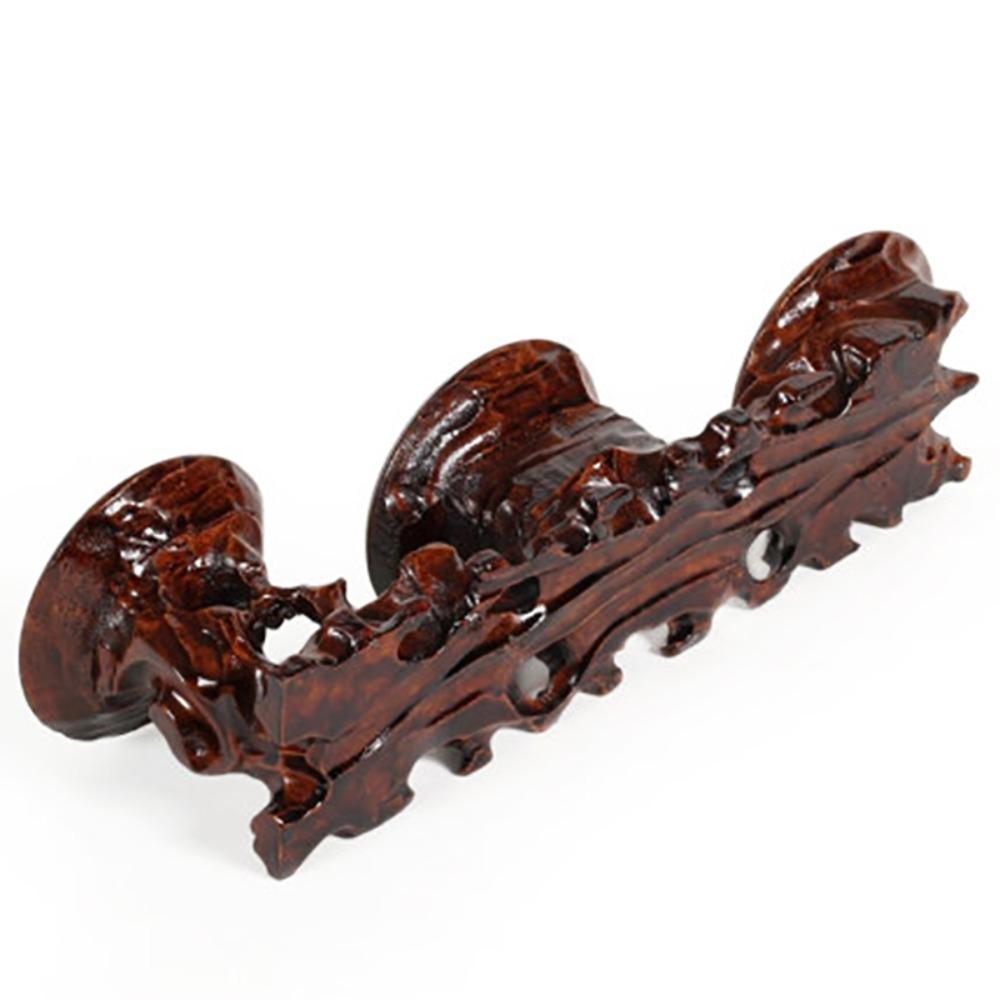 1Pcs Vintage Teapot Cup Ornament Bonsai Statues Serving Tray Display Base Vase Base Display Stand