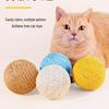 Extra Large Sisal Cat Toy: Durable Teething & Claw Grinding Ball, Bite-Resistant & Perfect for Kittens - New Arrival with Free Shipping