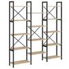 Bookshelf Sonoma Oak 156 X 25 X 167 Cm Engineered Wood
