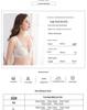 Lace Seamless Plus Size Front Buckle Wireless Bra - U-Shaped Back, Thin and Comfortable Nursing Bra