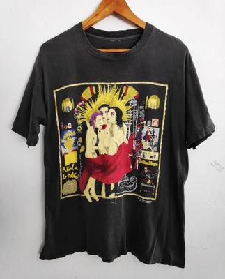 Vtg 90-91 Janes Addiction Band Black Short Sleeve Unisex Tshirt Reprint S-5XL Unisex T-Shirt