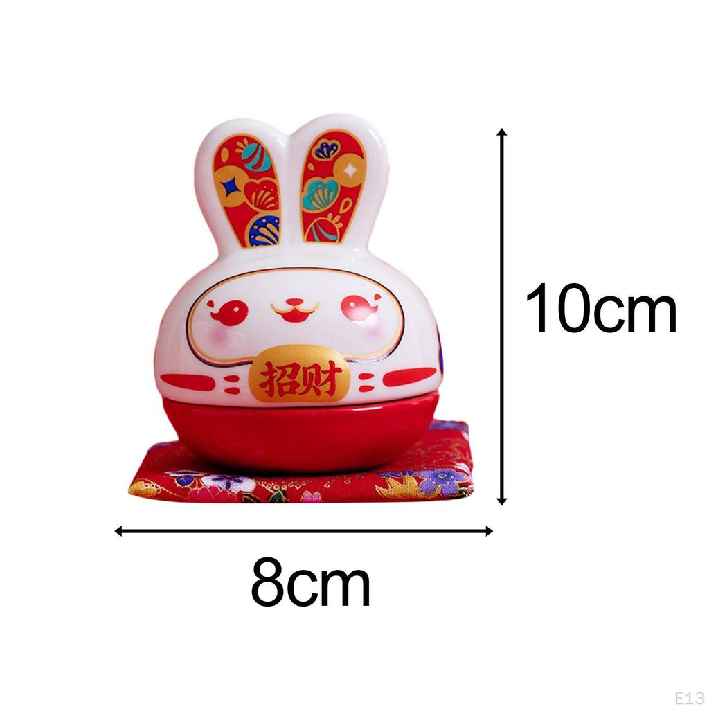 Figur Sparschwein Tierstatue Sparschwein Glas für Chinesisches Neujahrsgeschenk Kinder