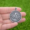 Nostalgia Sleipnir Thor Loki Asgard Horse Norse Runes Viking Jewelry Pendant Punk Necklace God Odin Amulet Talisman For Men