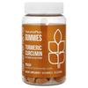 Turmeric Curcumin With Ginger & Black Pepper Gummies, Peach, 60 Gummies