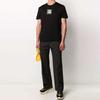 VERSACE T-Shirts Men's Black Crew Neck Moderate Straight Fit A86436-A228806-A1008