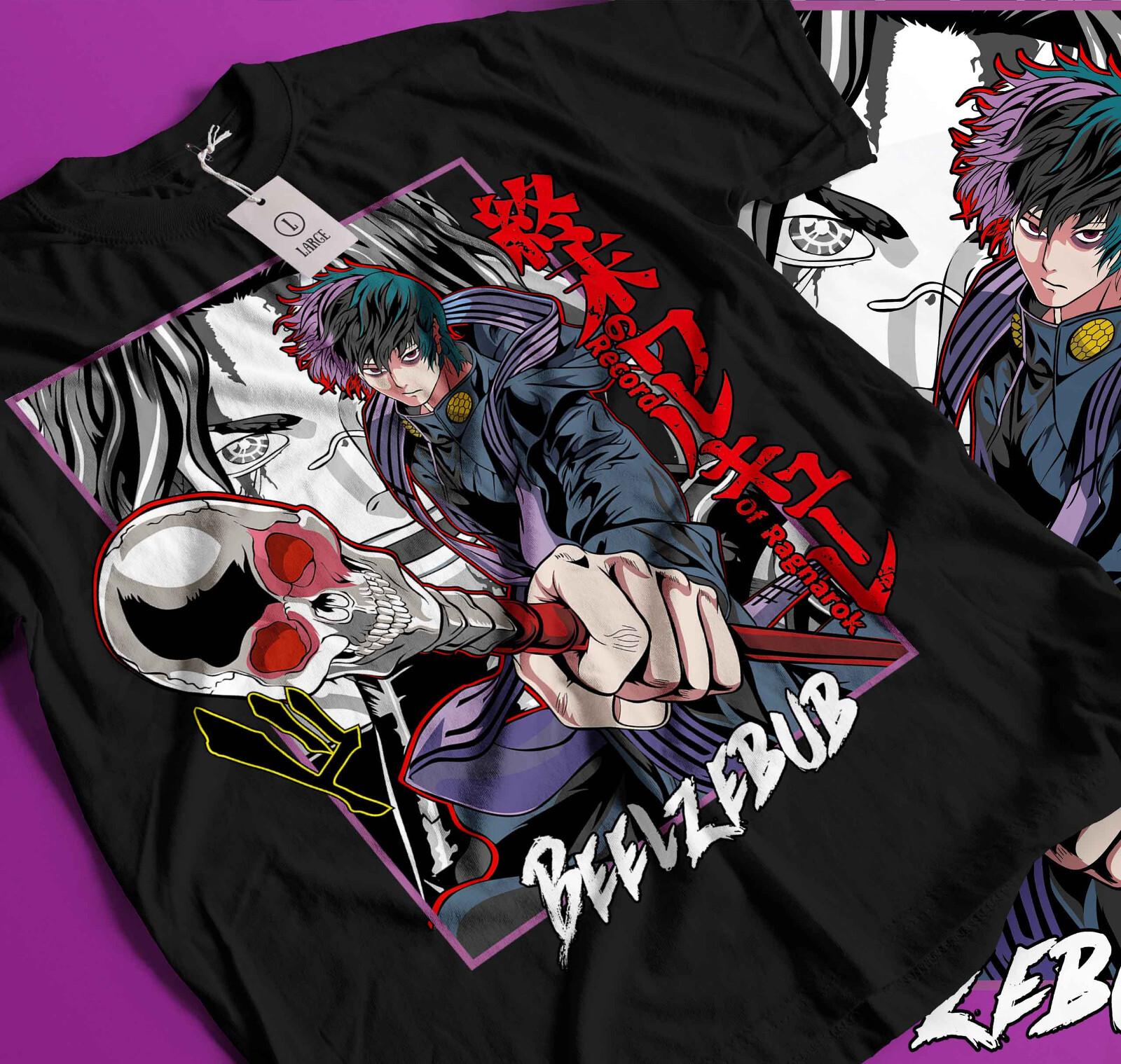 

Beelze-bub T-Shirt Mens Womens Tees Top Record Of Ragnarok Buddha Anime Manga Fan Gift Girl 440 S