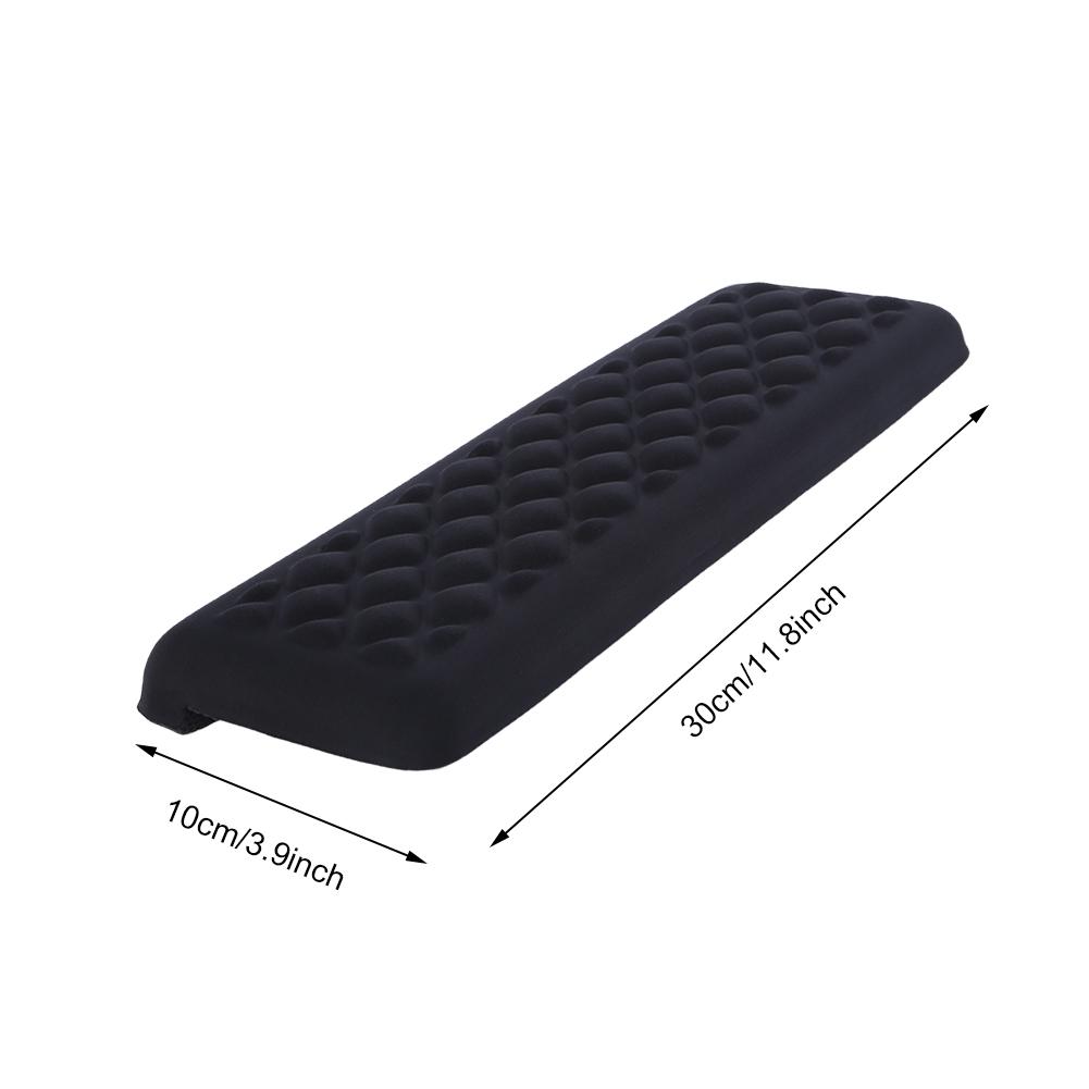 2Pcs L-Shaped Memory Foam Elbow Pillow Ergonomic Desk Edge Cushion Desk Elbow Pad Keyboard Wrist Rest Pad for Table Or Desk Edge