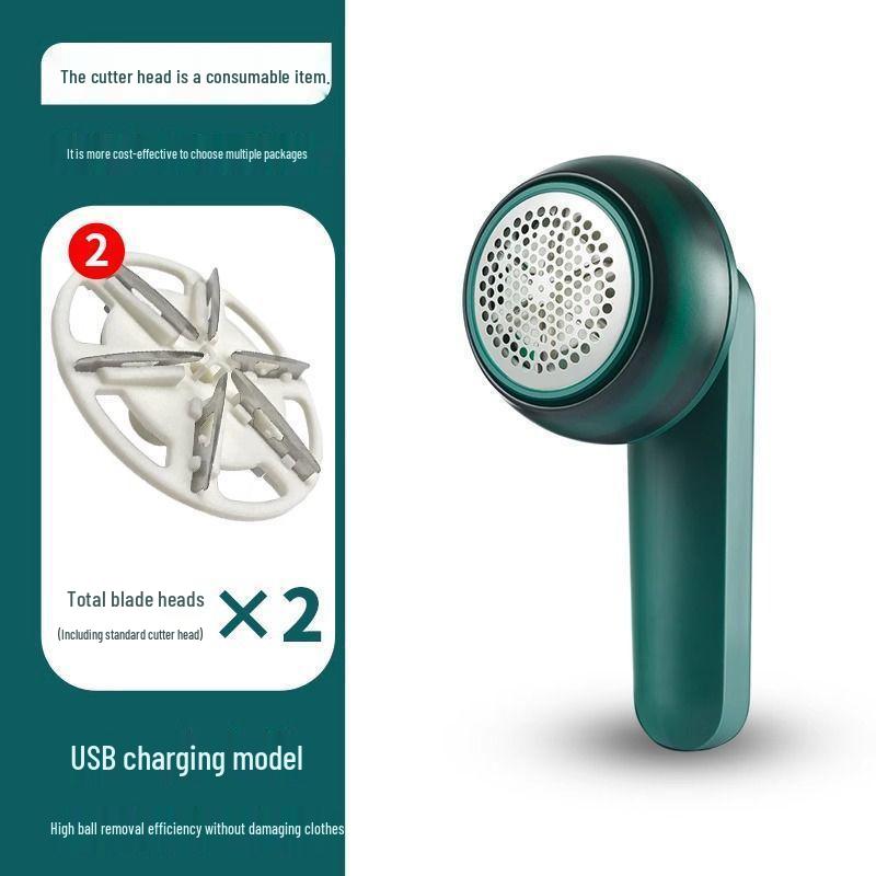 Rechargeable Fabric Lint Remover for Clothes - Gentle on Sweaters and Clothes with Metal Blades