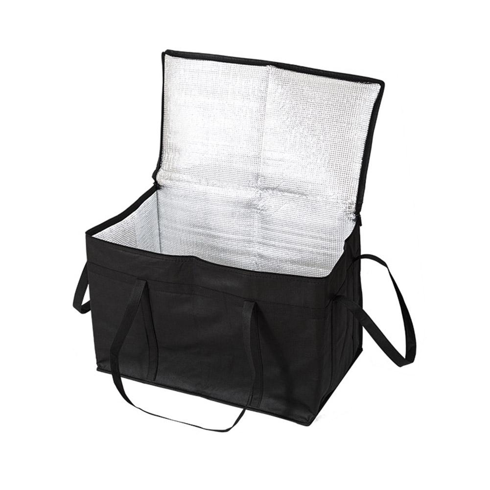 Insulated Thermal Tote Bag Big Storage Cooler Delivery Zipper Thermal Case Picnic Camping Tin Foil Food Bags