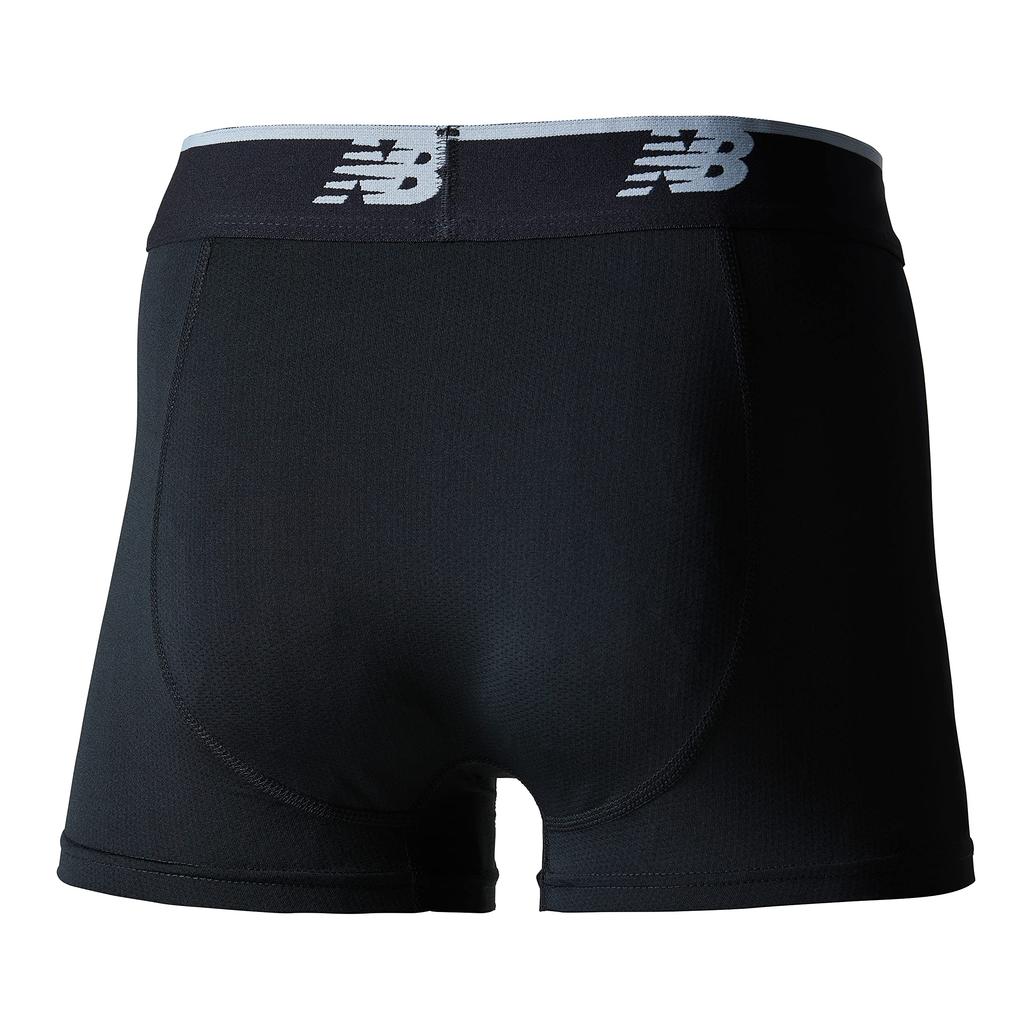 New Balance Limited Edition Mesh Boxer Front Product Size M Size Men's Briefs, 3-inch, Closure, 3-Pack, LAU13048, Black, (Japan L)