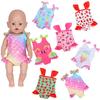 2026 Nieuwe Zomer bikini poppenkleding Voor 43cm Baby pop 17 Inch Reborn Baby pop Kleding