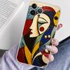 Picasso Abstract Art Transparent TPU Phone Case For IPhone 17 11 12 13 14 15 16 Pro Max 16 Plus Cover
