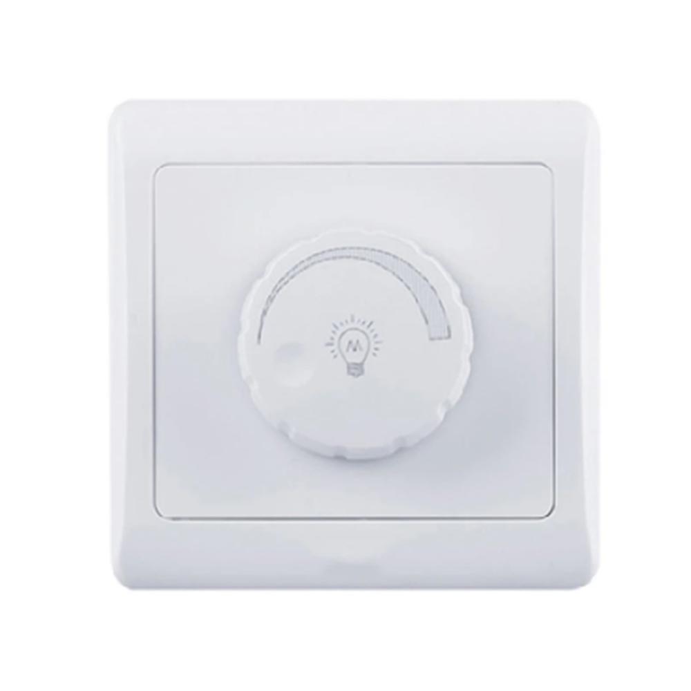 86 Type Dimmer Switch Panel Wall 220V High Power 450W Stepless Switch Dimmer Incandescent Lamp