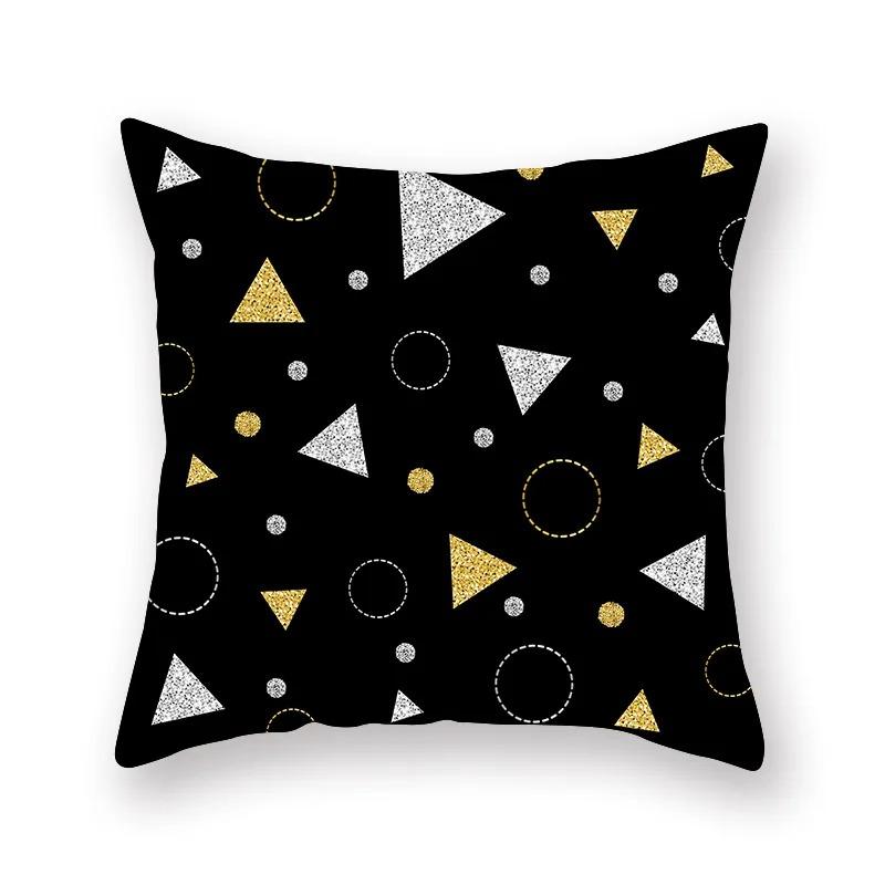 Geometric Square Pillowcase Interior Decoration Office Living Room Home Pillowcase