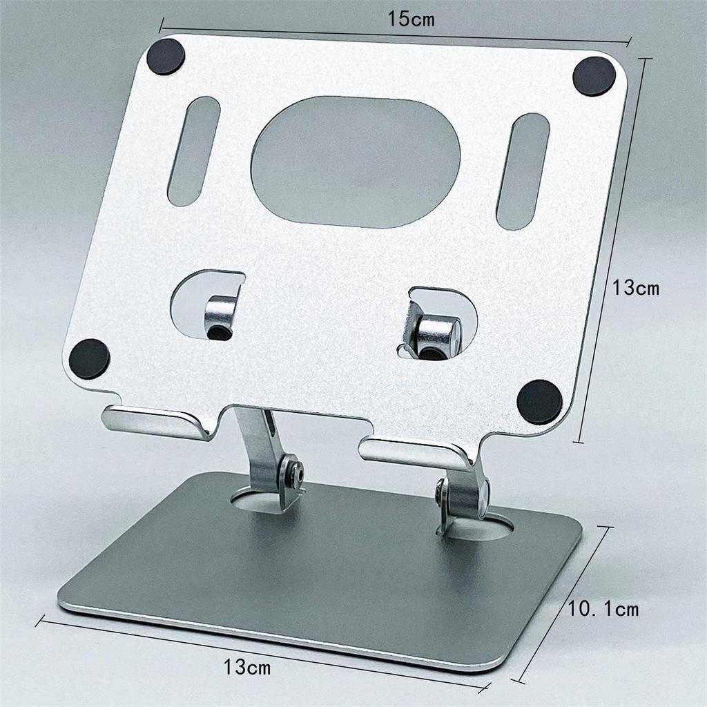 Adjustable 360° Rotating Aluminum Tablet & Phone Stand