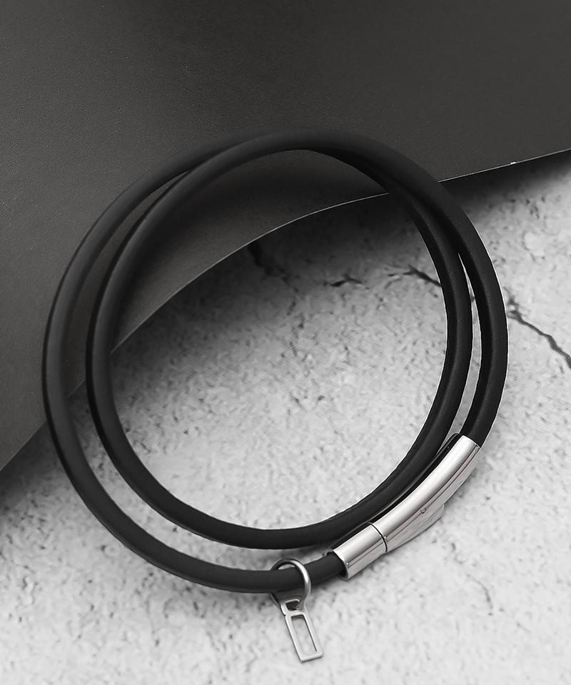 Blancier Voltige Bm268B1300 Simple Layered Cowhide Bracelet