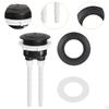 Flush Button for Toilets, Round Tank Accessory Options Available