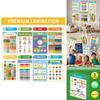 Educational Poster Set For Kids With Visual And Cognitive Development In Classroom Decor For Preschool And Elementary