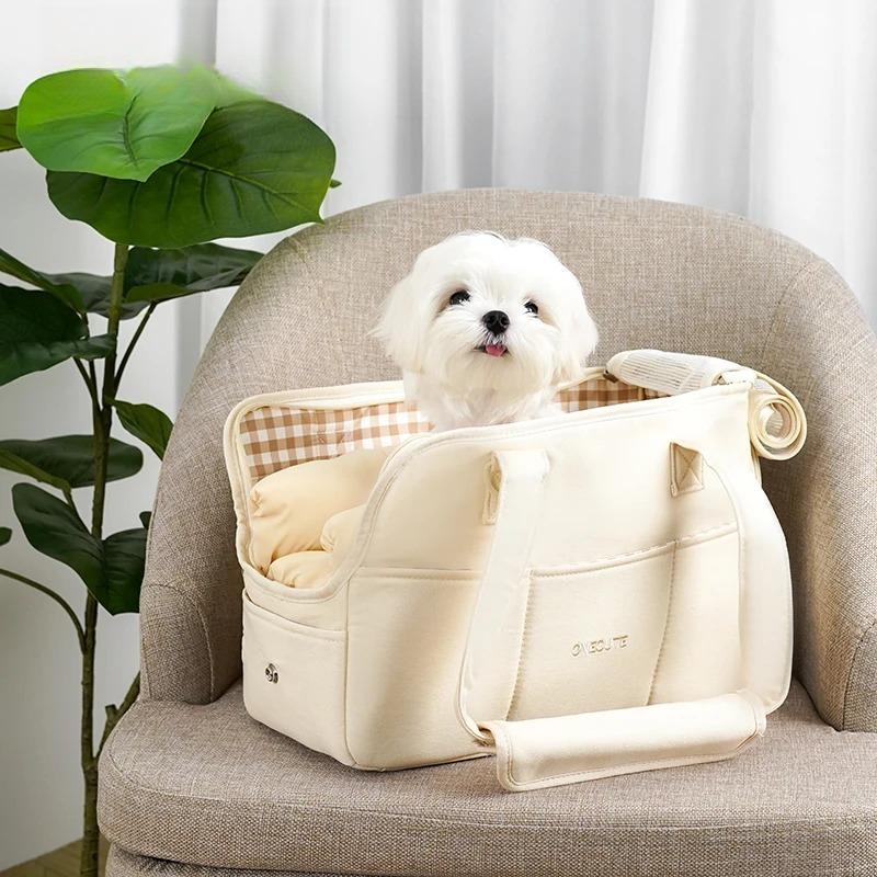 Puppy Go Out Portable Shoulder Handbag Dog Bag Pet Cat Dog Supplies Suitable For Small Dogs dog carrier