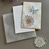 Embossing Template: 2D Thin Plastic Texture Plate for DIY Card & Diary Crafting