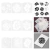 9Pcs Hollow Cut Drawn Stencil 9 Pieces Set Spray Painting Mold Handmade Art Creation