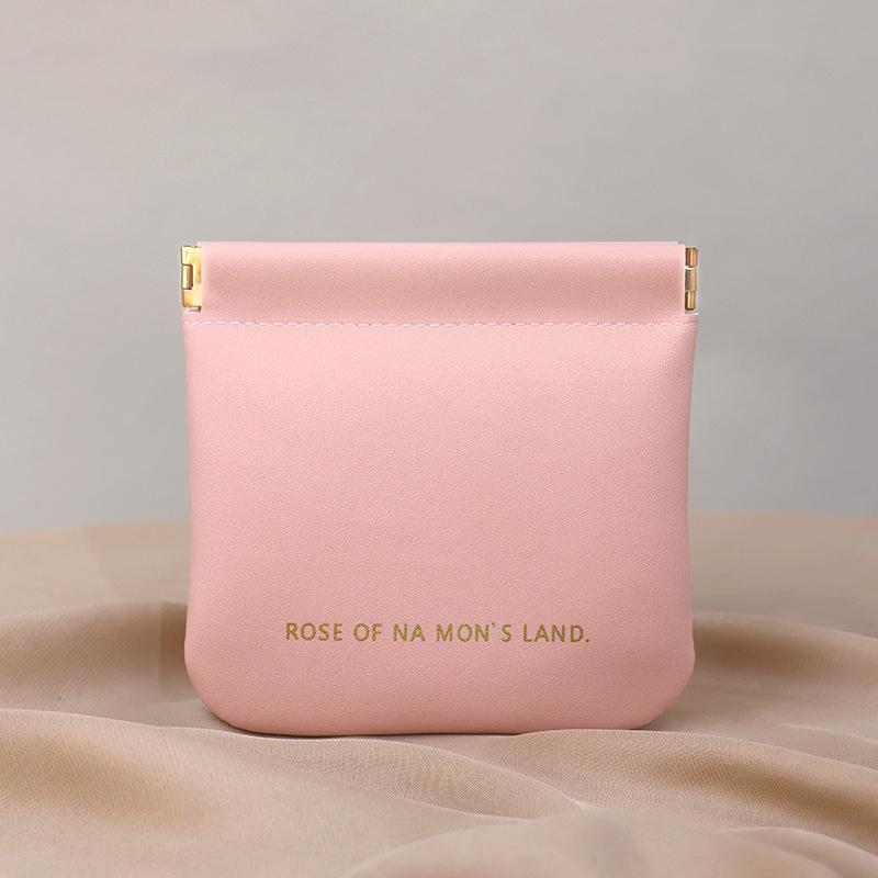 Bolsa de Maquillaje Portátil de Gran Capacidad para Niña con Asa Neceser para Mujer Estuche Organizador de Maquillaje Bolso de Mano Impermeable de Cuero PU