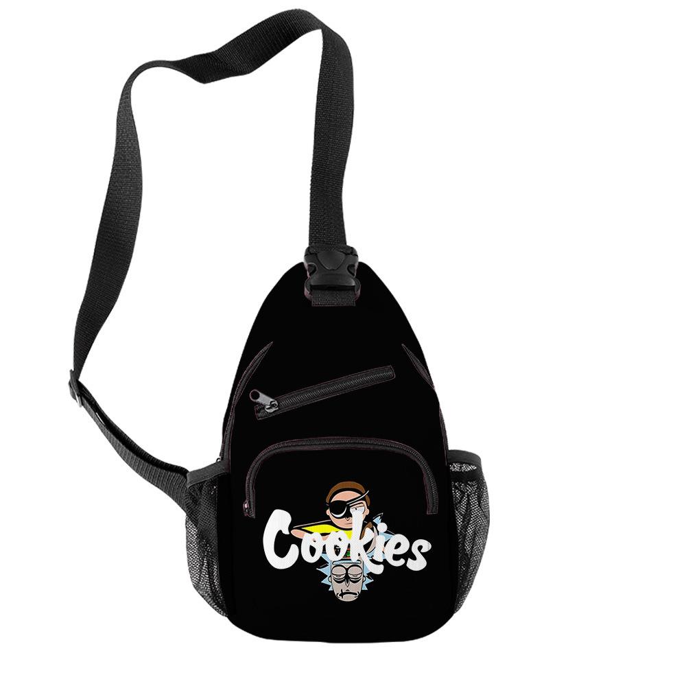 Cook Messenger Bag, Breast Bag, Wear-Resistant And Anti-Splashing Oxford Cloth Shoulder Bag, Casual Outdoor Bag.