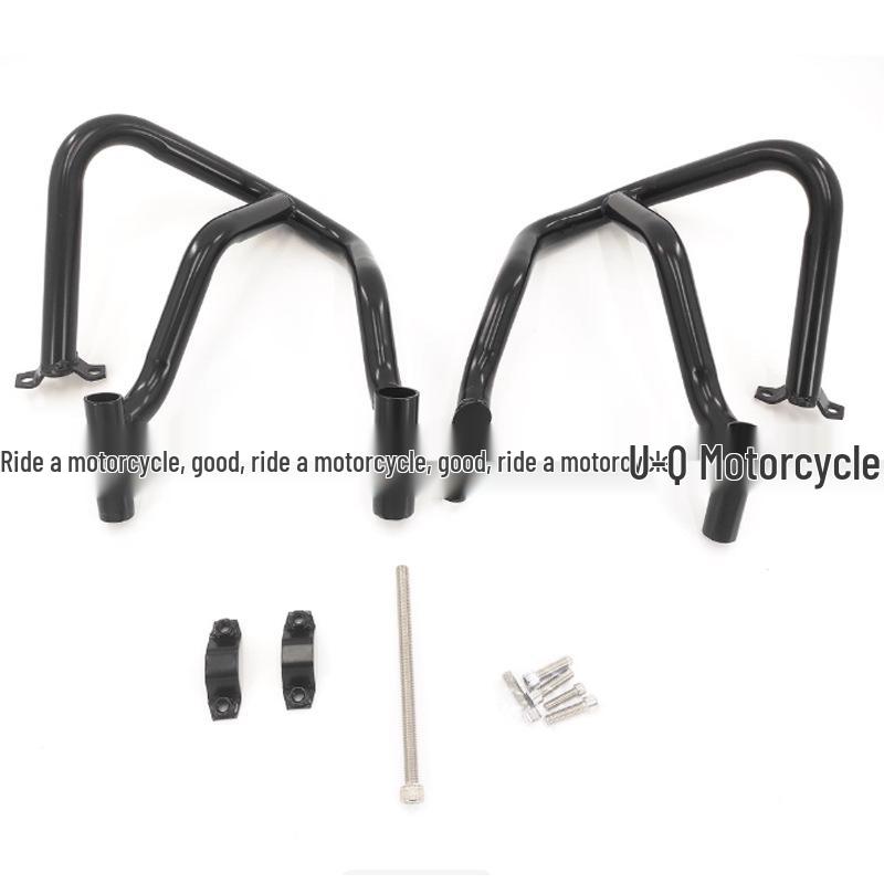 CFMOTO 450SR High-Carbon Steel Crash Bars: Thickened Anti-Fall Racing Guards