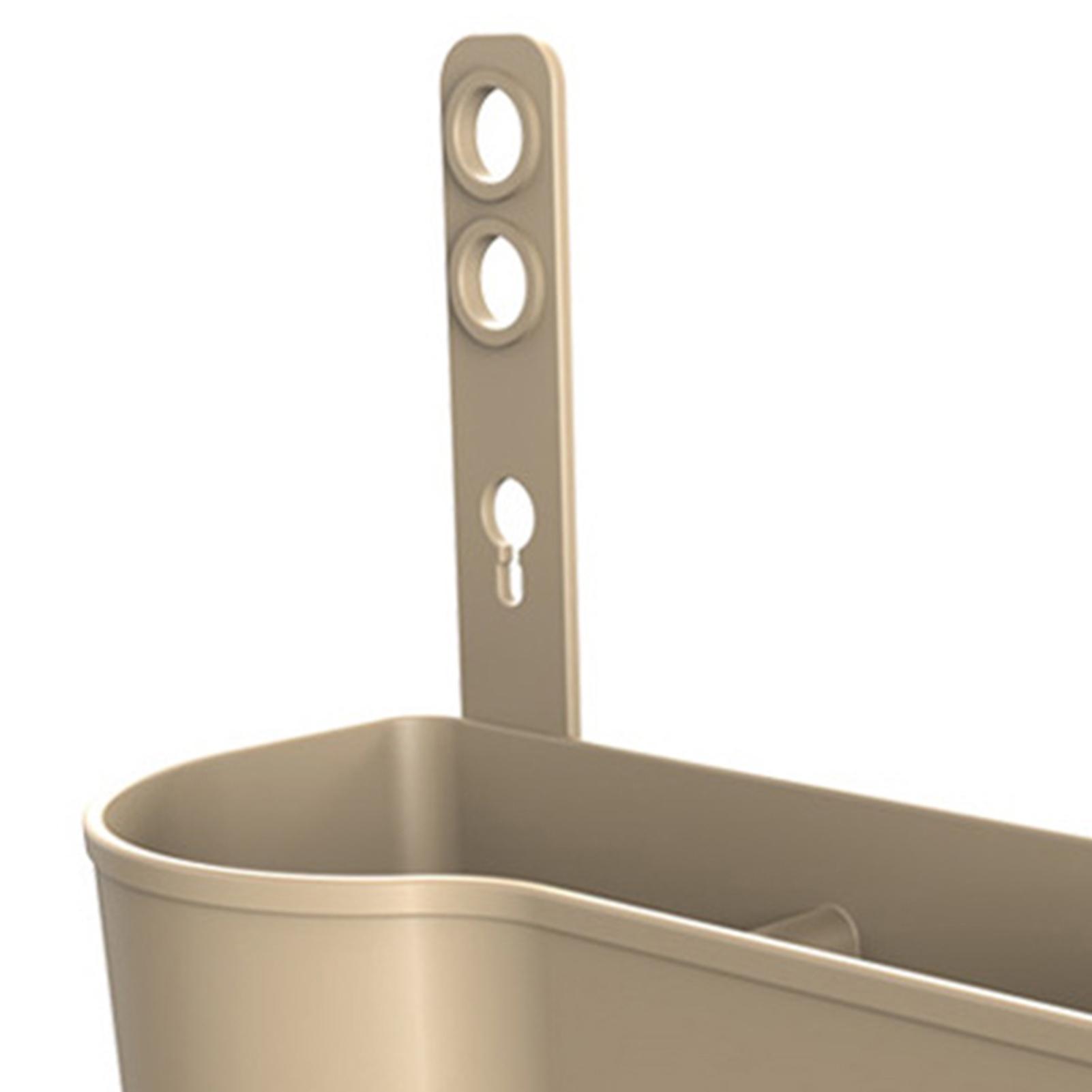 

Car Seat Back Storage Box Large Capacity Car Purse Holder Pocket for Scattered Items Beige бежевий