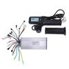 1000W 36V 48V Brushless Speed Motor Controller LCD Display Throttle with Lock for Electric Bike