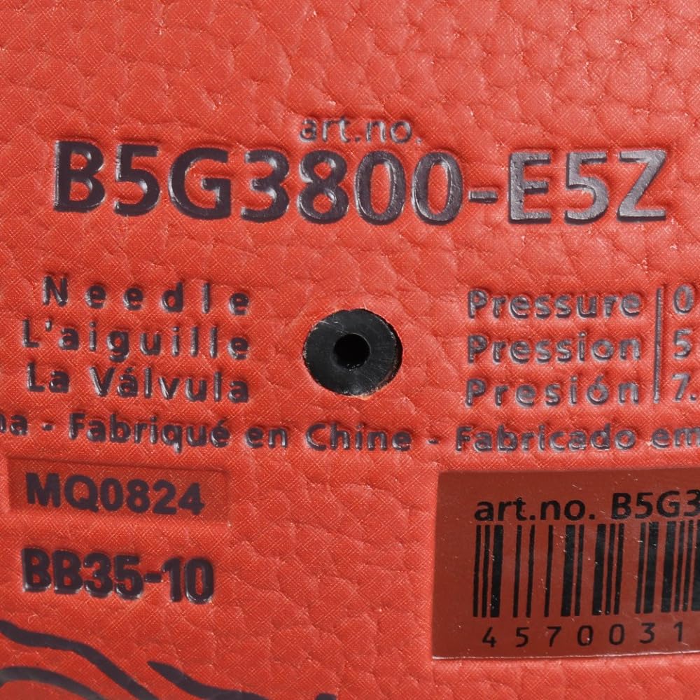 Molten Eurobasket 2025 Model Basketball, Synthetic Leather, Size 5, B5G3800-E5Z