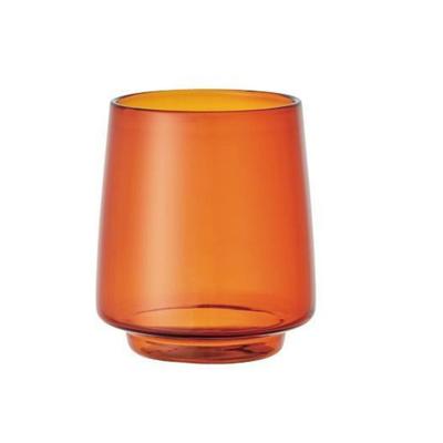 SEPIA pohár 370ml Jantárový Sklo odolné voči teplu Bezpečný 21747 Mikrovlnná rúra/Umývačka riadu