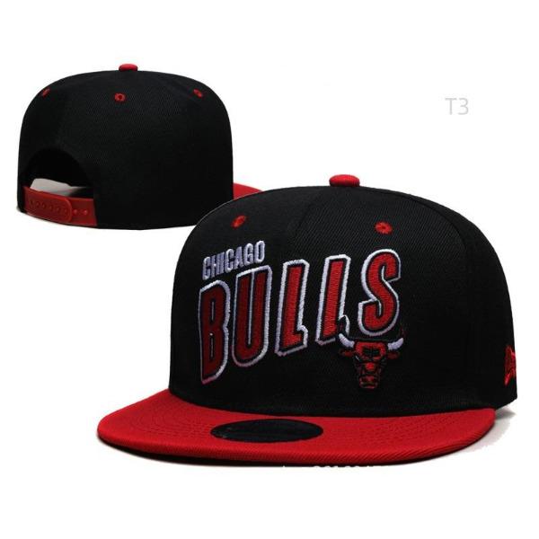 Source Baseball Cap Basketball League Bull Hat Street American Retro Embroidery Flat Edge Bull Head Casual Hat
