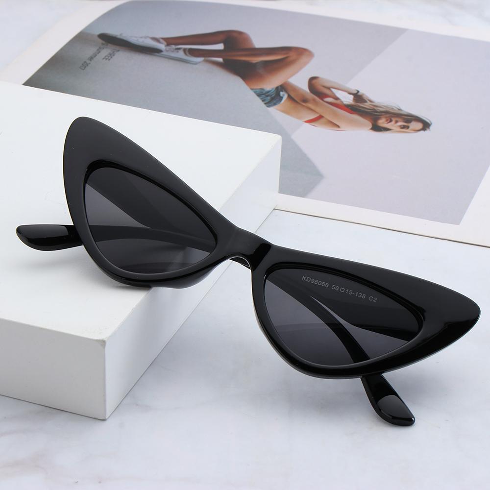 1PC Vintage UV400 Sunglasses Sexy Narrow Small Frame Sun Glasses Brand Designer Eyewear Female Streetwear Shades