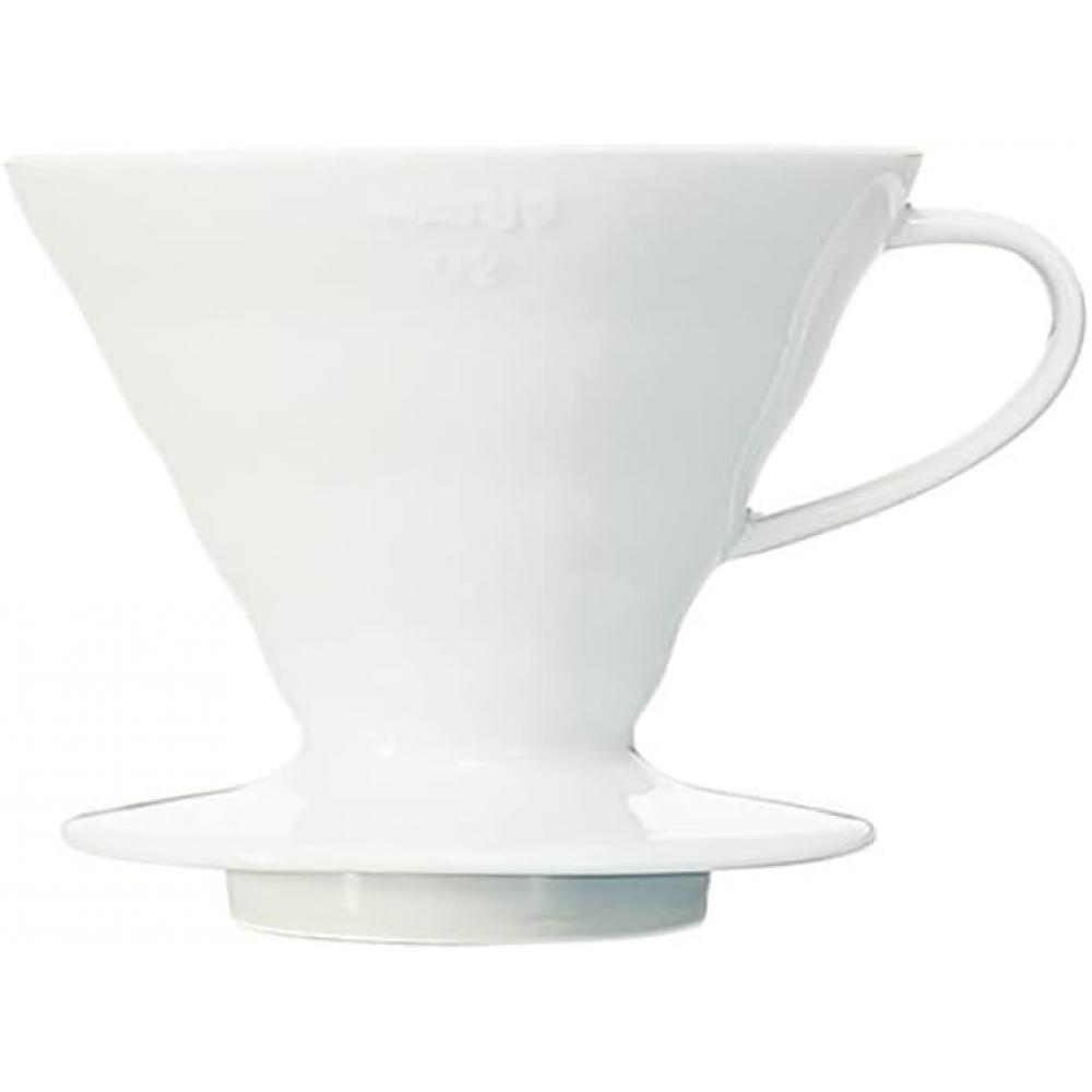 Hario V60 Dripper 02 Ceramic White Vdcr 02 W 1 4