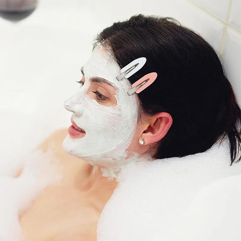 8pcs/set Women Girls No Bend Seamless Hair Clips Side Bangs Barrette Makeup Washing Face Accessories Styling Hairpins