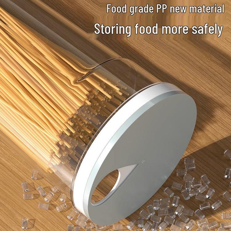 Food Grade Large Capacity Noodle Storage Box with Freshness Seal for Whole Grain Spaghetti
