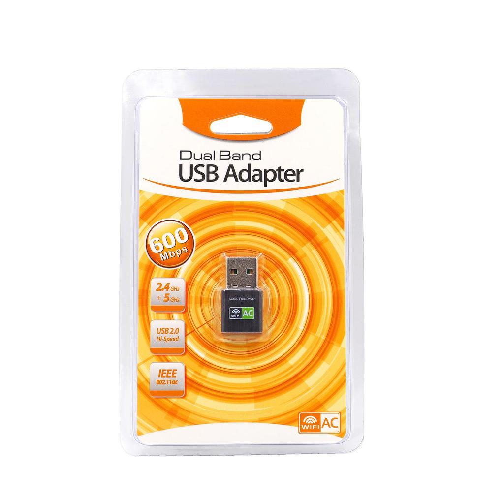 Adaptador de Red Inalámbrica de Doble Banda 5G WiFi 6 y Bluetooth 5.4 para Portátiles y Ordenadores de Escritorio