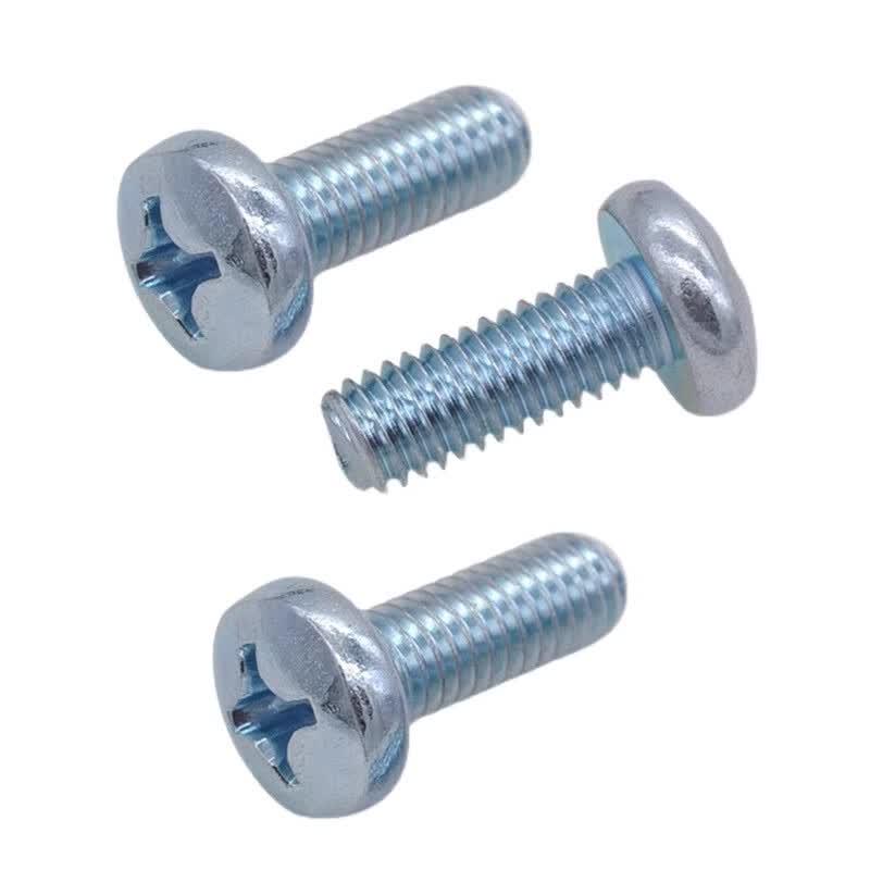 Galvanized Phillips Pan Head Machine Screws