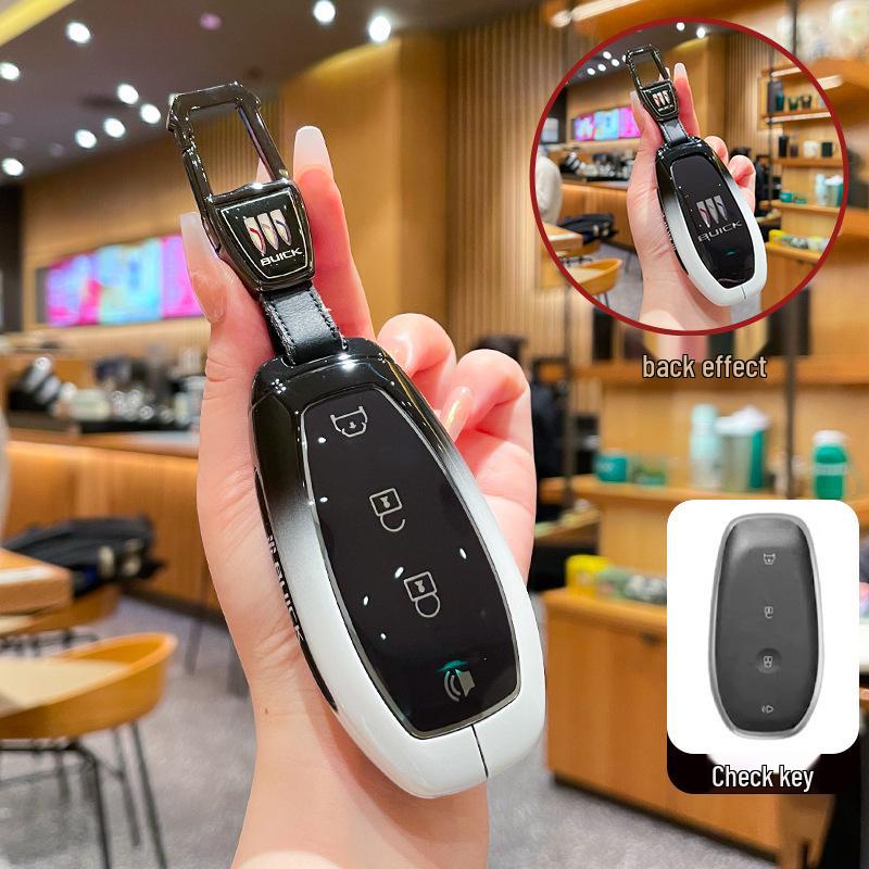 Compatible Key Case for 2026 Buick Vision L7 Model - Remote Control Shell with Buckle